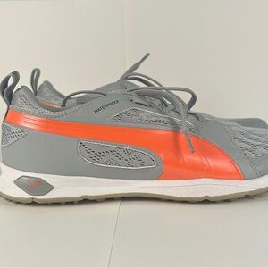 Women’s Puma Biofly Golf ShoesGray with Bright Orange Accents size 9.5 NWOT